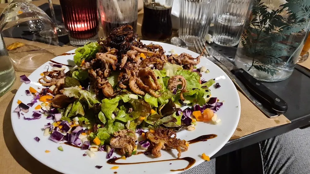 Salade de Poulpes Grillés